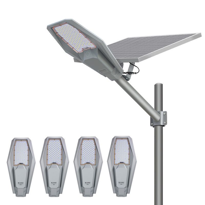 Tout en un : Lampadaire solaire 50W auto-alimenté – Batiproduit